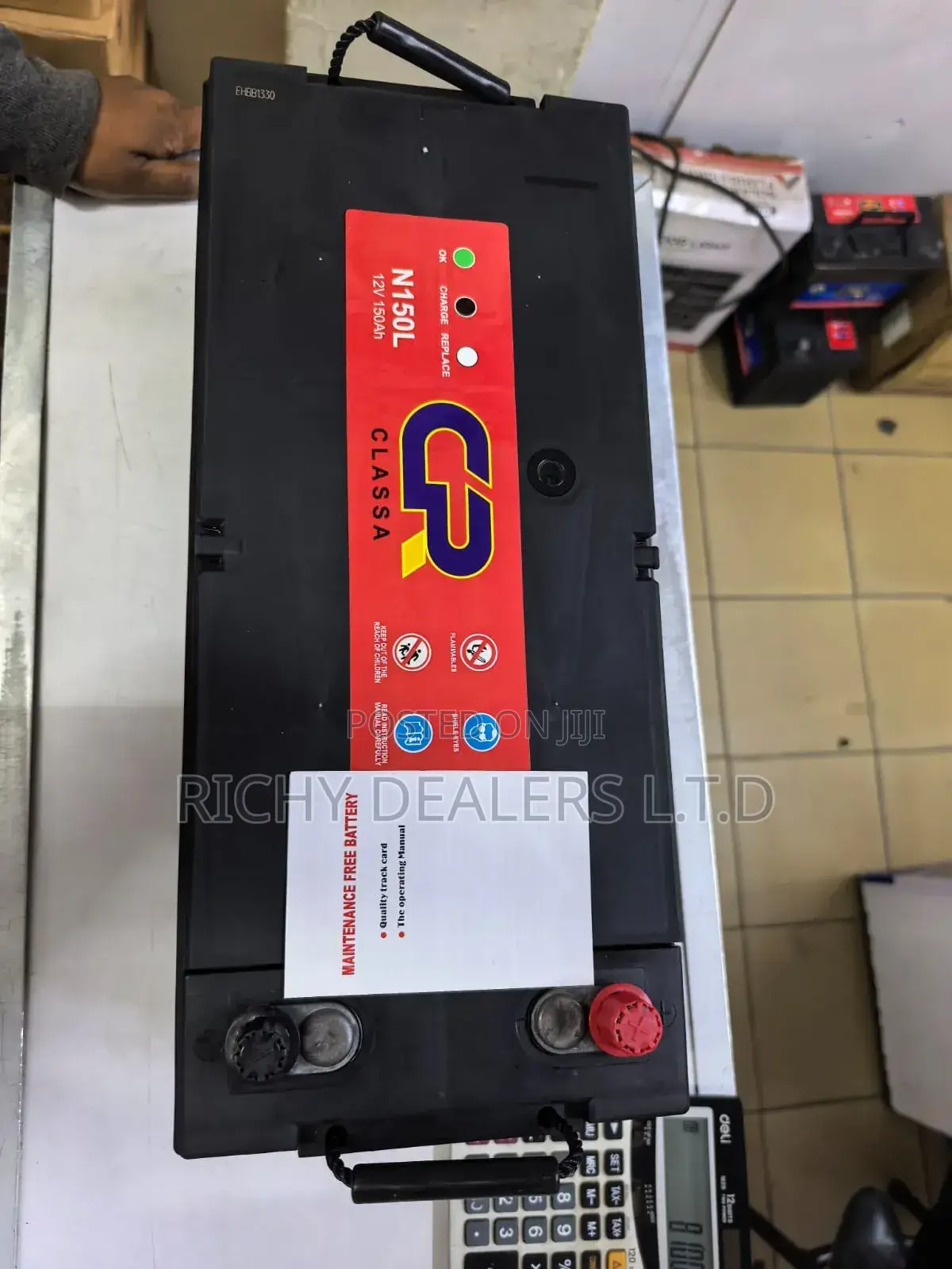 Cr N150/150ah Car Track Battery