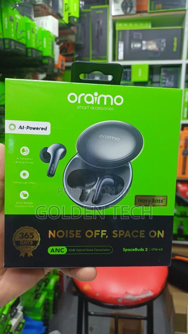 Oraimo Spacebuds 2 Ai Smart 45hrs Playtime True Wireless Earbuds