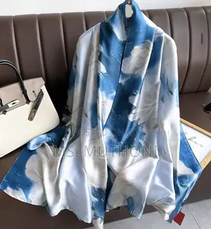 Women Luxury Silk Neck / Shoulder Scarf