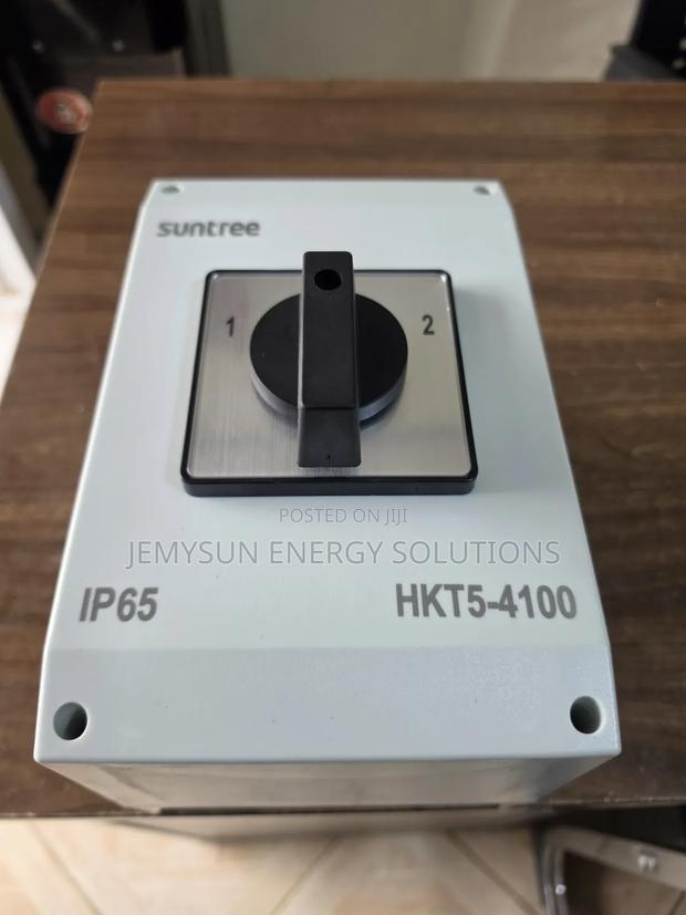 Suntree 100amps 4-Pole Manual Changeover Switch - Ip65 Rated