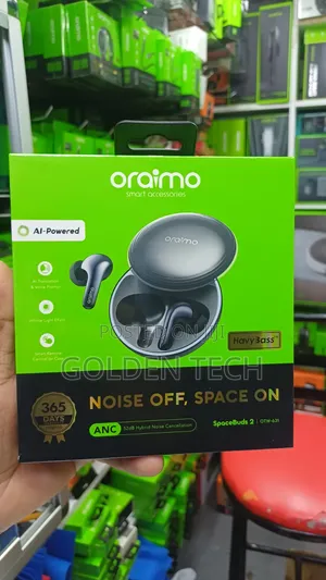 Oraimo Spacebuds 2 Ai-Powered Bluetooth Earbuds