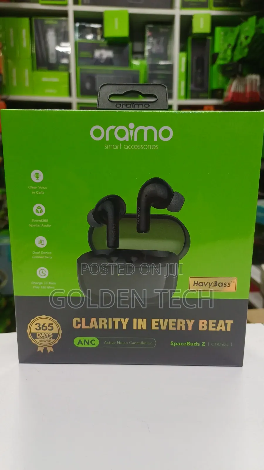 Oraimo Spacebuds Z Anc True Wireless Earbuds /Spatial Audio Otw 625