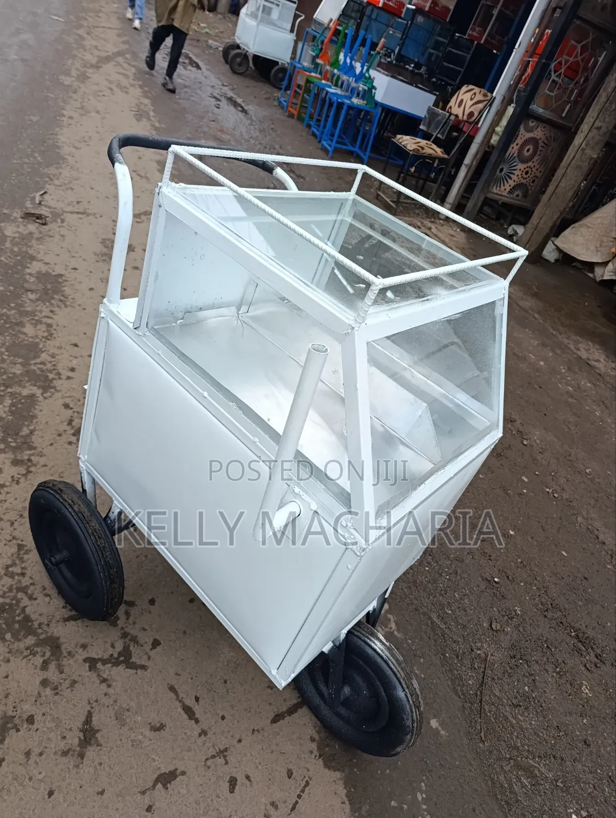Medium Sizes Samosas, Eggs Smokies Moving Trollies