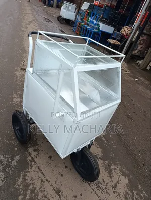 Medium Sizes Samosas, Eggs Smokies Moving Trollies