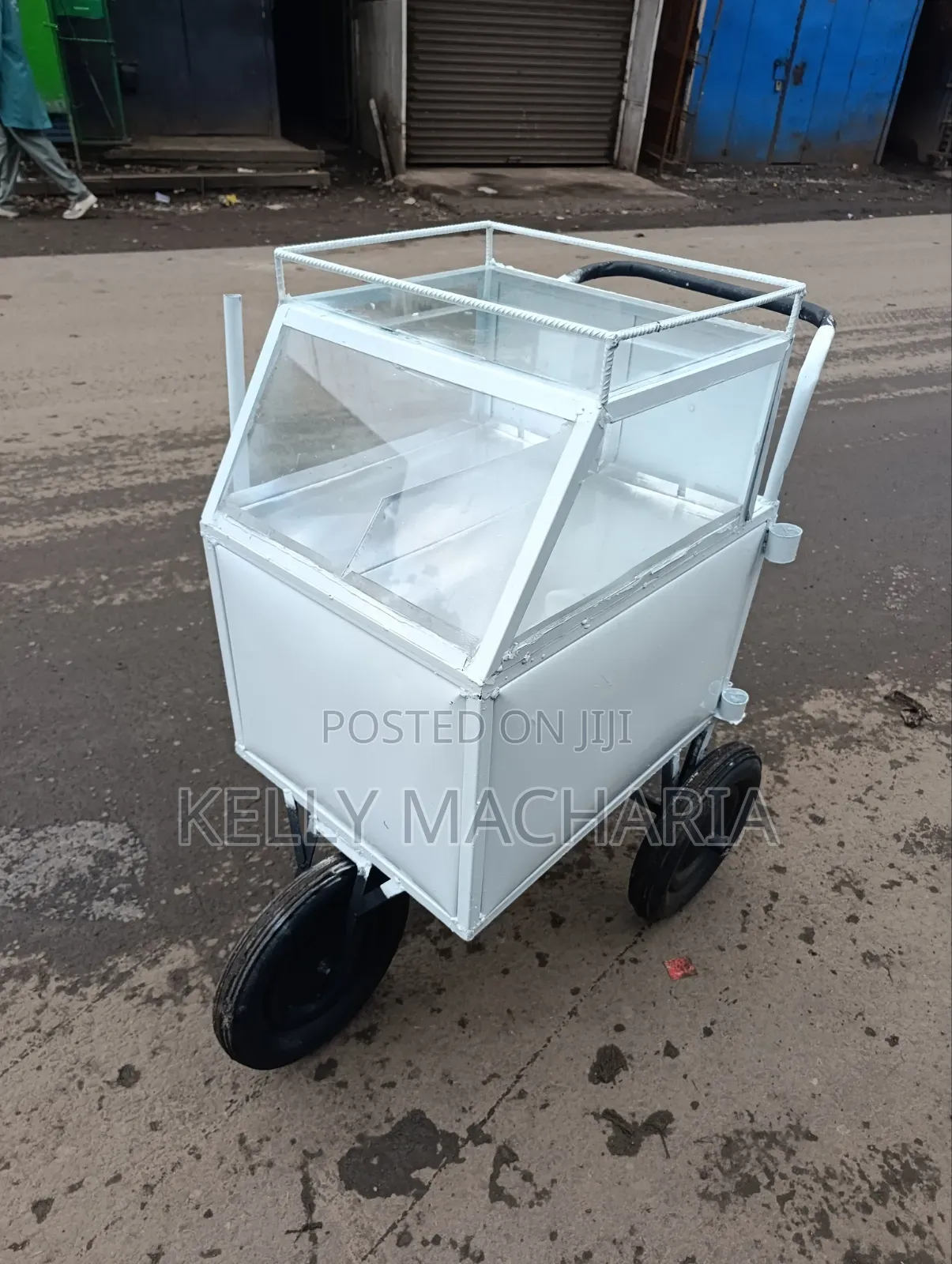 Medium Sizes Samosas, Eggs Smokies Moving Trollies