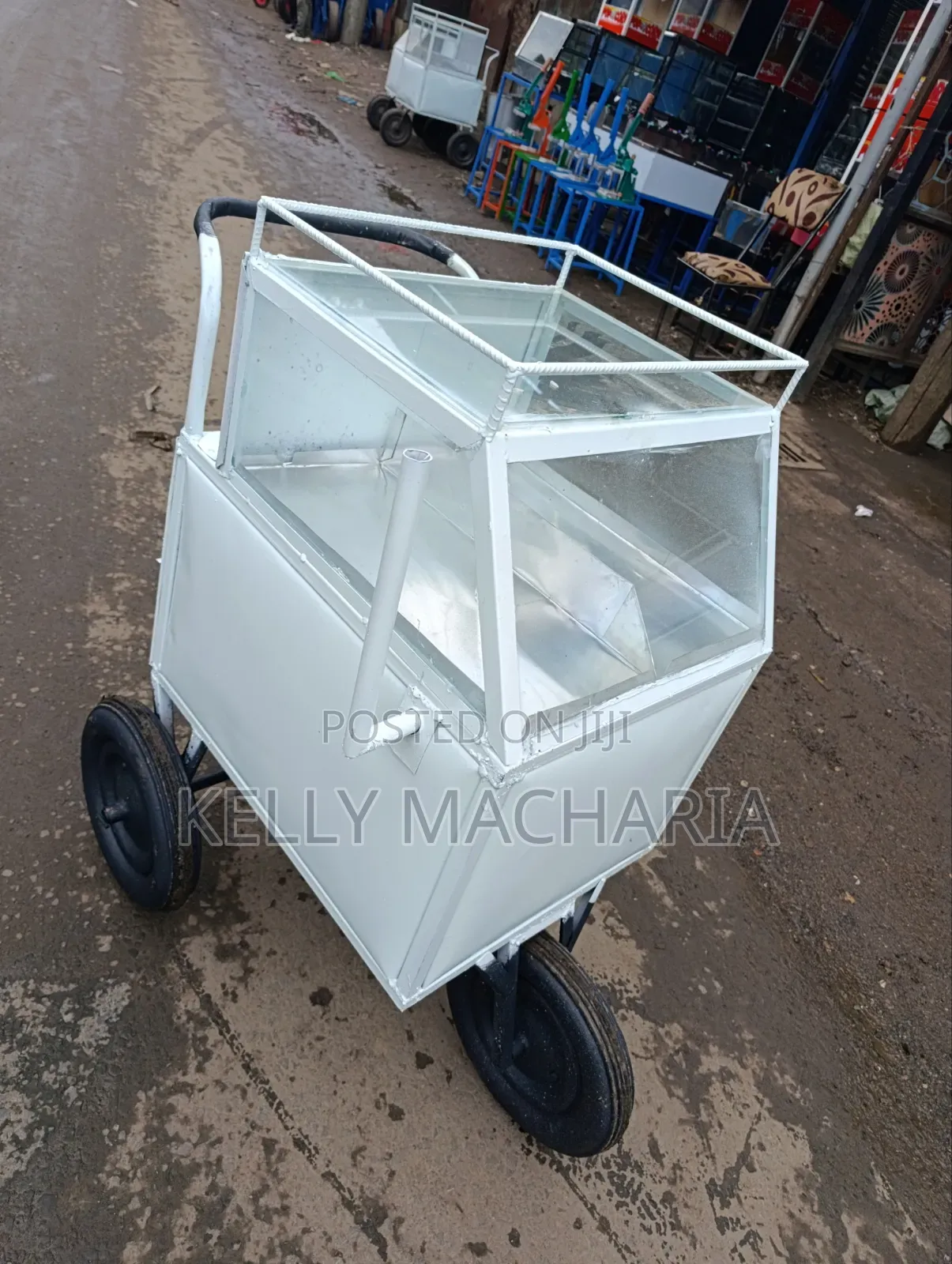 Medium Sizes Samosas, Eggs Smokies Moving Trollies
