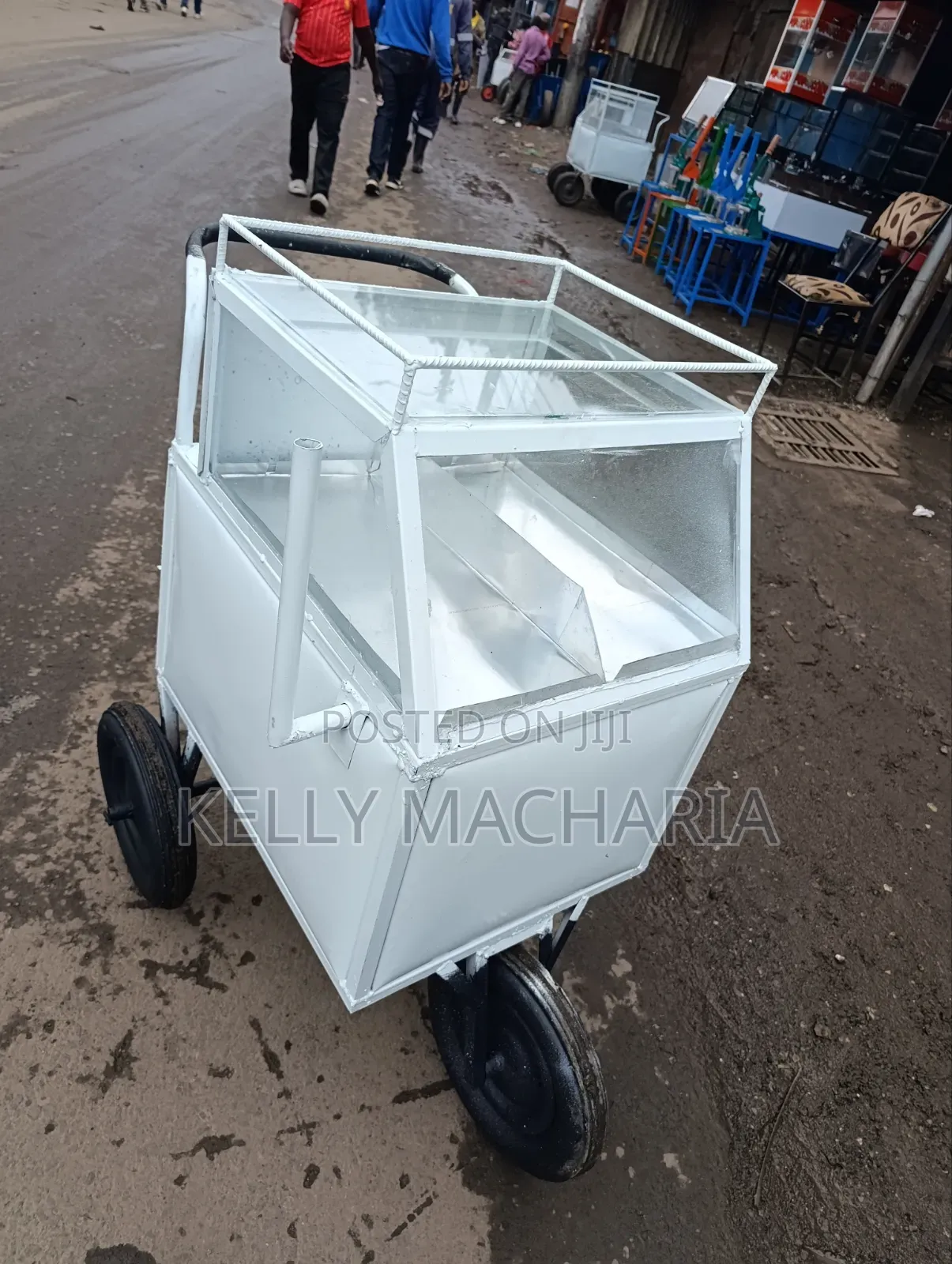 Medium Sizes Samosas, Eggs Smokies Moving Trollies
