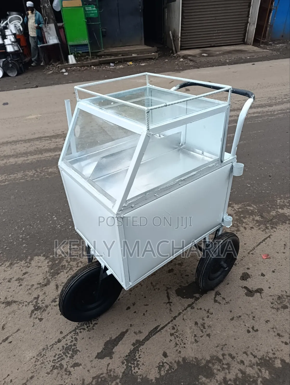 Medium Sizes Samosas, Eggs Smokies Moving Trollies