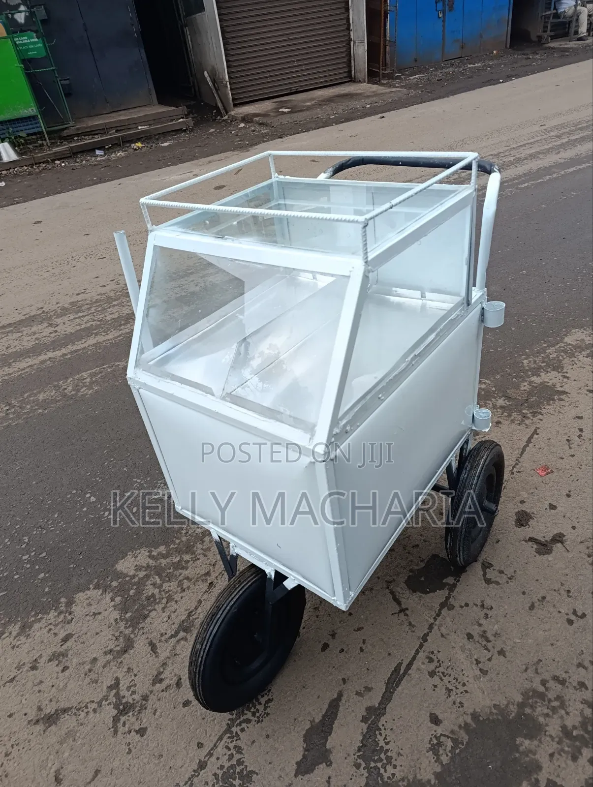 Medium Sizes Samosas, Eggs Smokies Moving Trollies