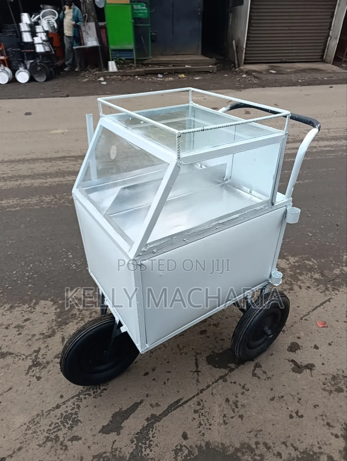 Medium Sizes Samosas, Eggs Smokies Moving Trollies
