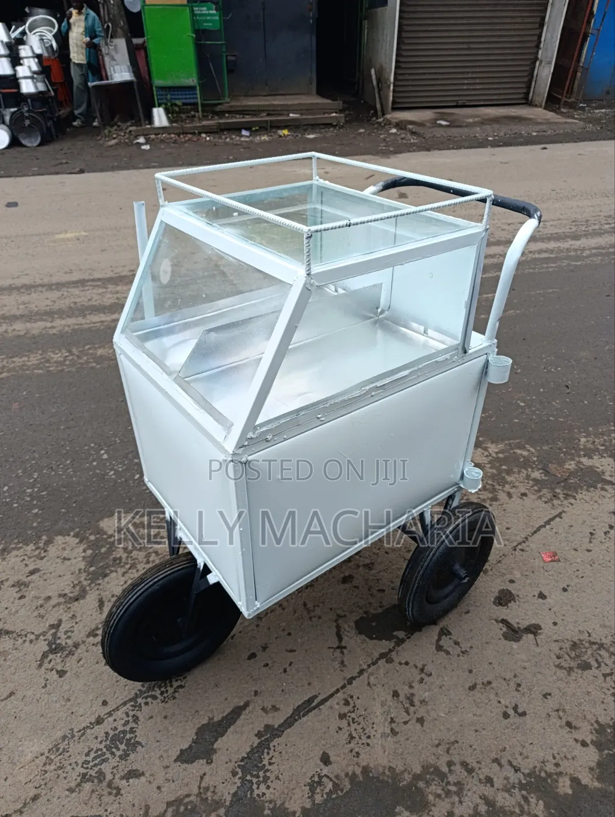 Medium Sizes Samosas, Eggs Smokies Moving Trollies