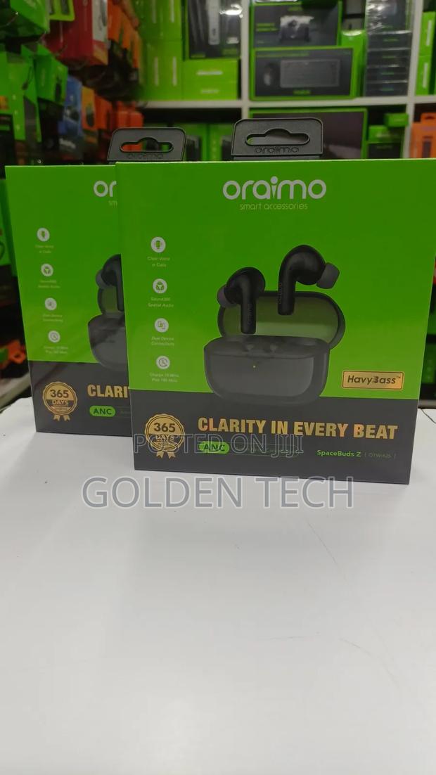 Oraimo Spacebuds Z Original Anc Wireless Earbuds – Deep Bass Sound