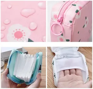 Mini Pouches Multipurpose for Tampons, Sanitary Pads,Handlotion,Etc