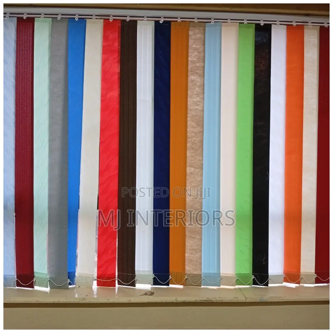 Durable Vertical Blinds for Living Room Bedroom