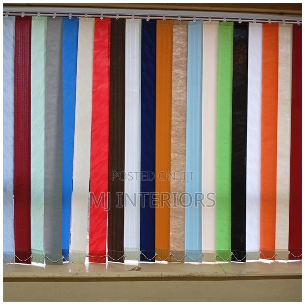 Durable Vertical Blinds for Living Room Bedroom