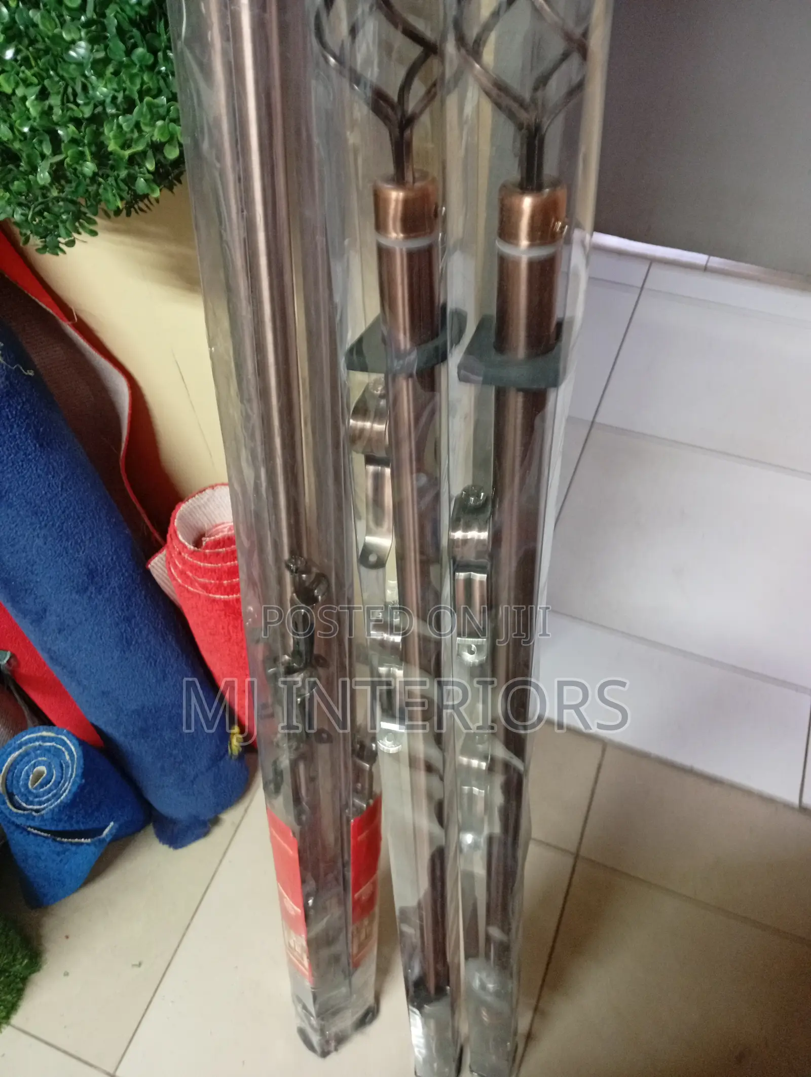 Premium Imported Adjustable Curtain Rods 1.5m - 3m Extendable