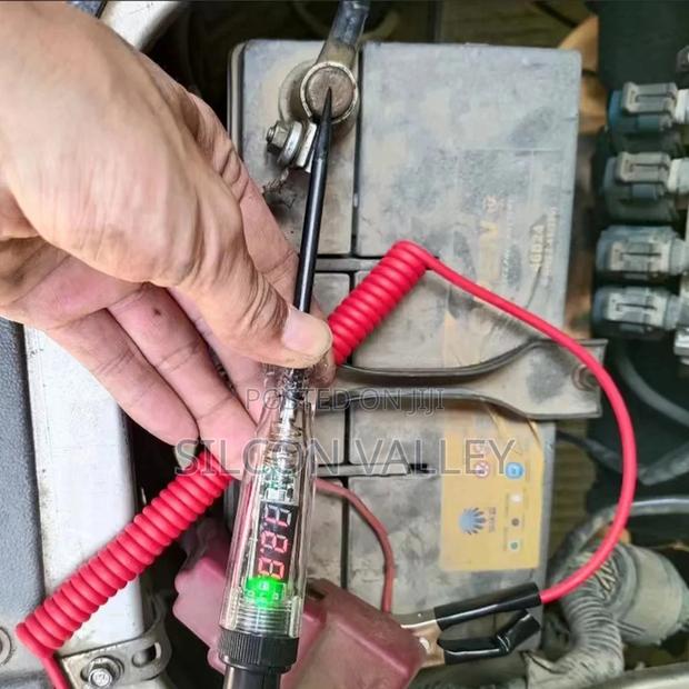 Circuit , Voltage And Fuse Tester Probe With Voltage Display