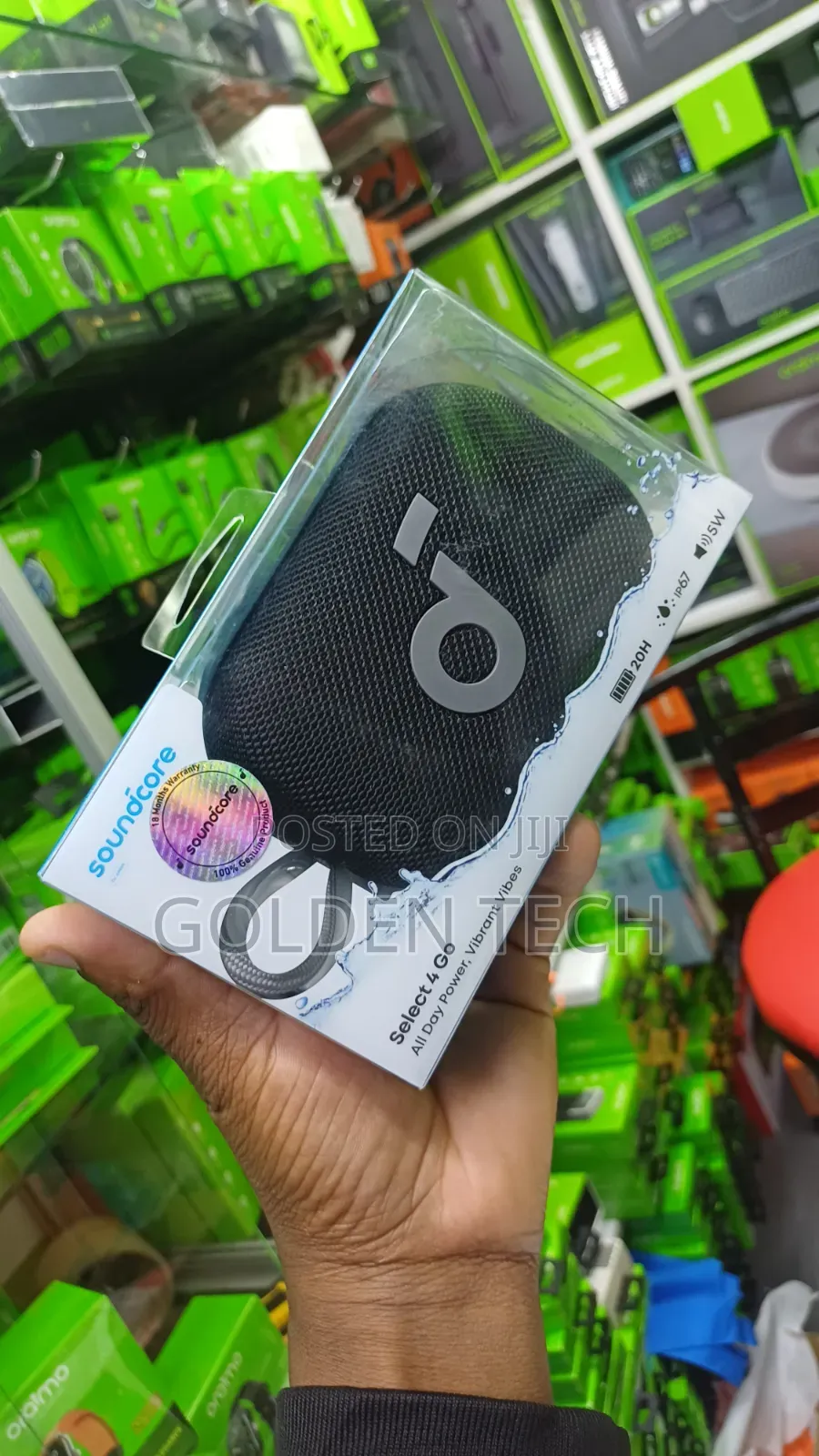 Soundcore Select 4 Go Mini Waterproof Travel Speaker (Anker)