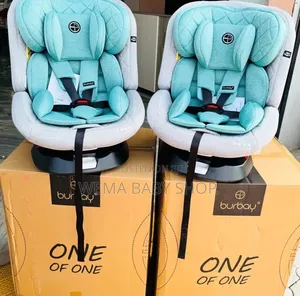 Burbay 360-Degree Rotating Isofix Baby Car Seat.