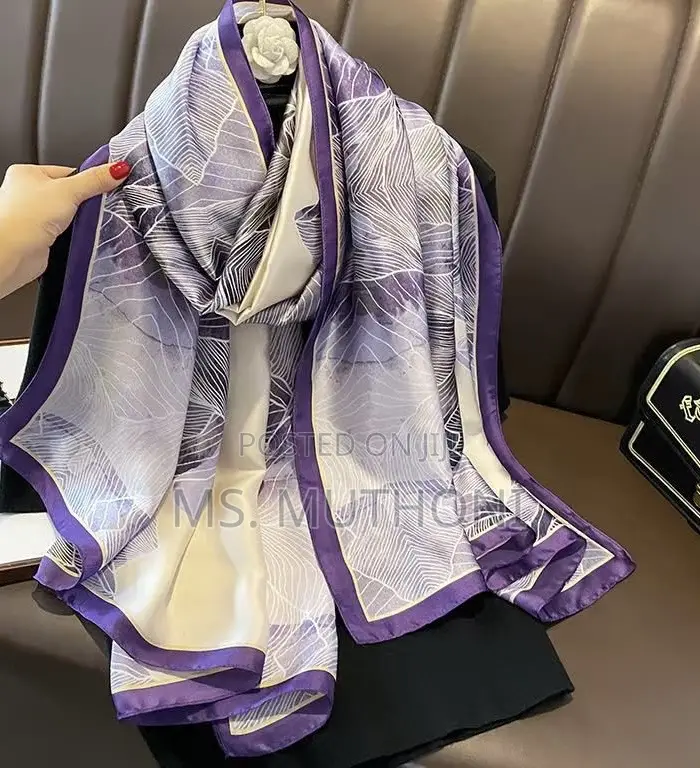 Light Luxury Silk Unisex Scarf 