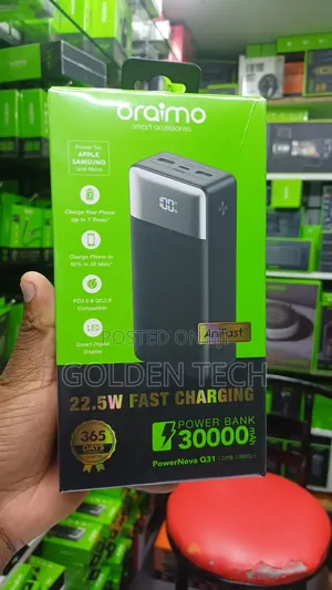 Oraimo Powernova Q31 Opb-7300q 22.5w 30,000mah Power Bank