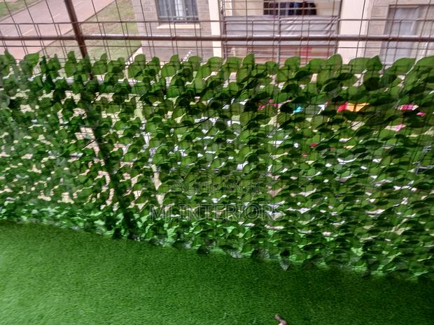 Durable Artificial Privacy Fence Panel - Uv Resistant - main view
