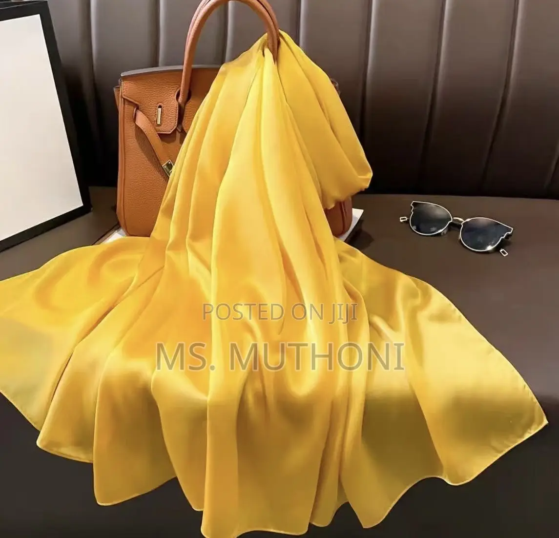 Plain Soild Mulberry Satin Silk Hijab Scarf for Women
