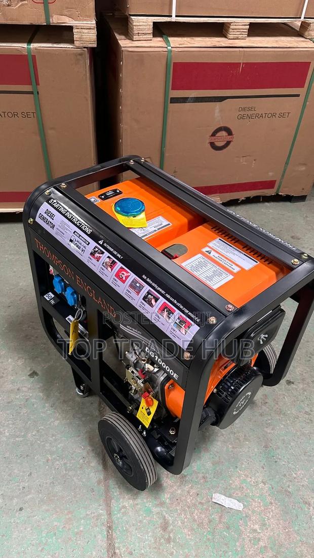 Thompson England Skeleton Diesel Generator 12kva Single Phase - main view