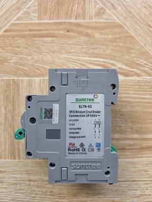 20amps Suntree Sl7n-63 2-pole 550v Dc Circuit Breaker