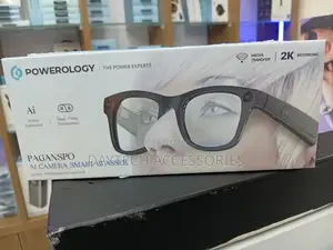 This Are Powerology Paganspo Ai Camera Smart Glasses.