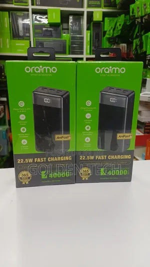 Oraimo Powerbox 400 Vision 40000mah 22.5w Power Bank (Opb-7400q)