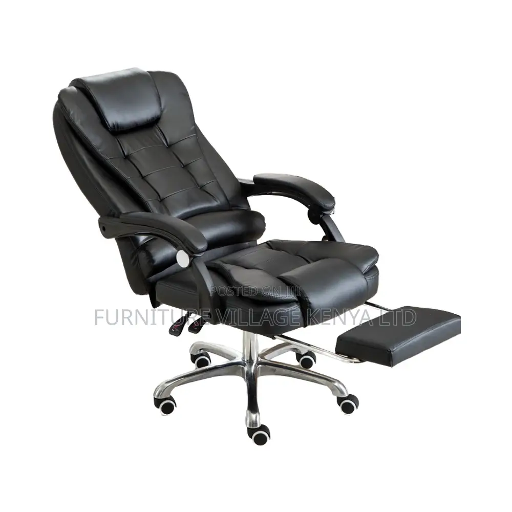 Swivel Leather Arm Executive High Back Chair