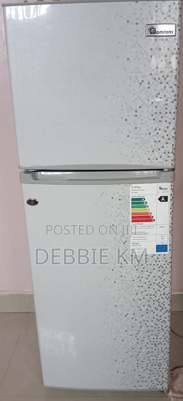 Ramtons 128 Liters Double Door Direct Cool Fridge, Mar Silver- Rf/171 - thumbnail 2