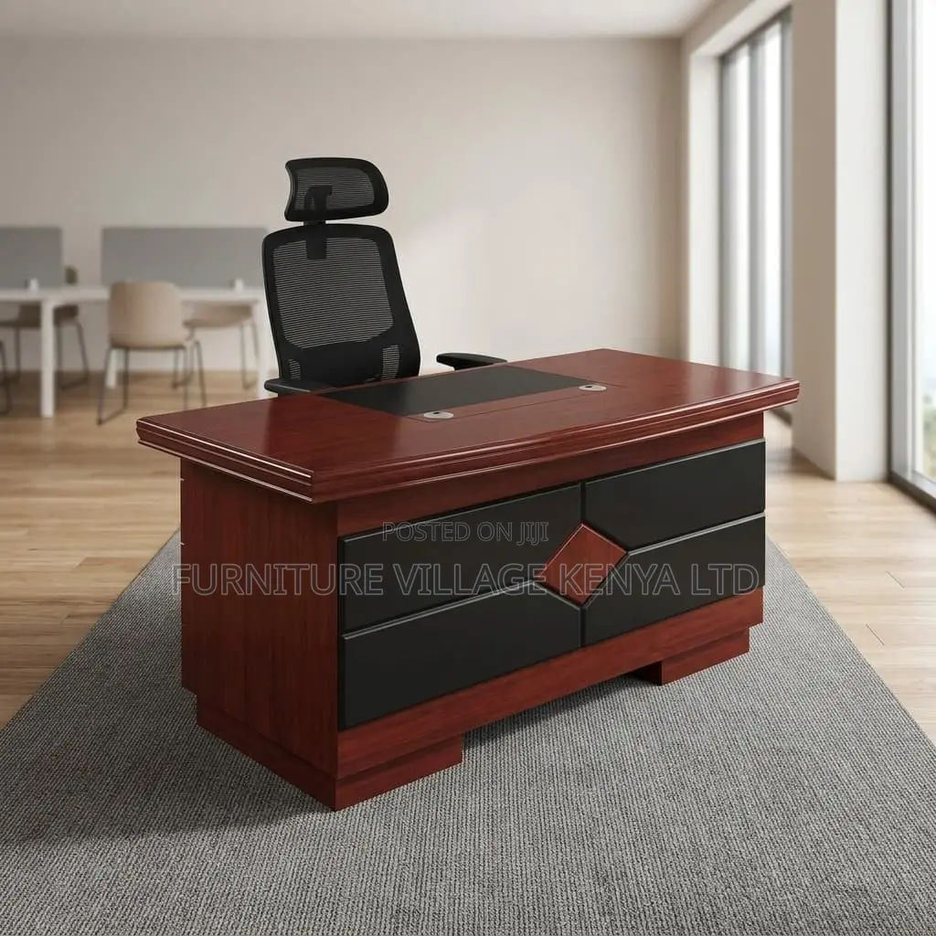 1200mm Mahogany Small Executive Work Desk