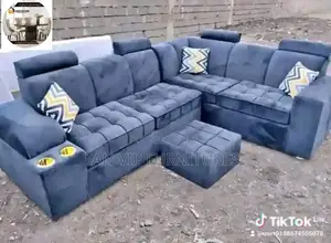 Grey L Sofa Sofa Seat