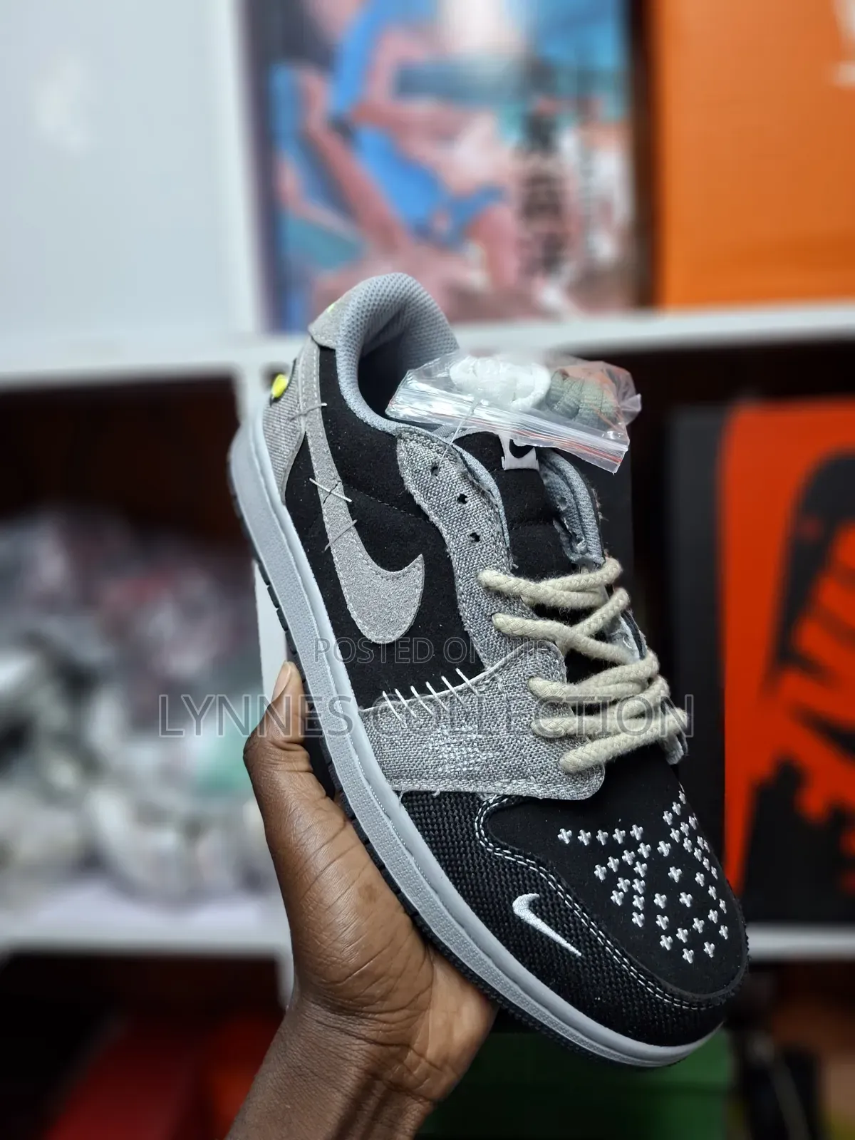 Nike Jordan 1 Low Voodoo Gray - Premium Streetwear Sneakers