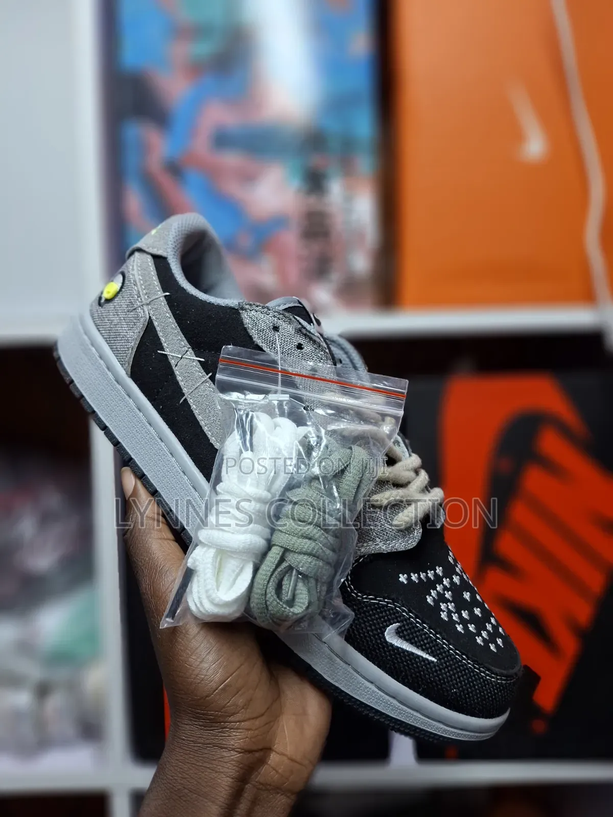 Nike Jordan 1 Low Voodoo Gray - Premium Streetwear Sneakers