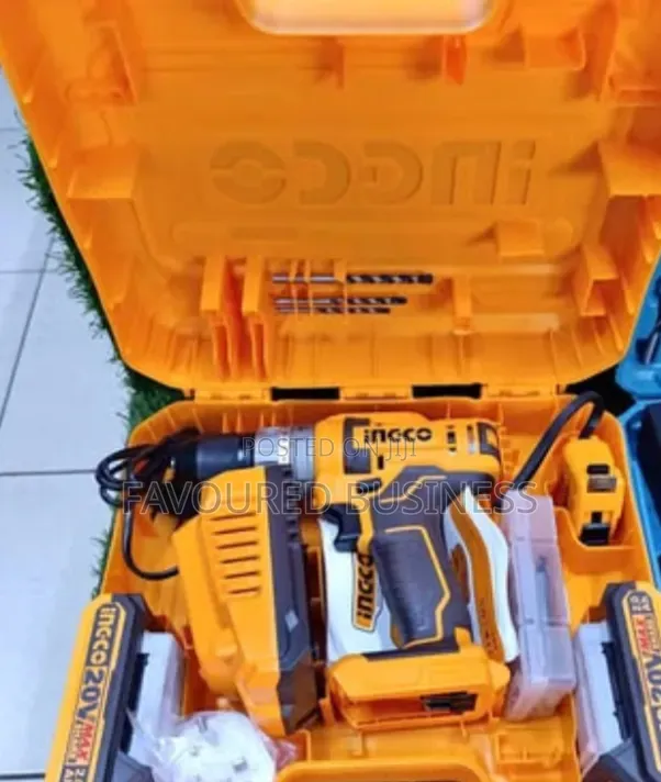 Heavy Duty Ingco Brushless Impact Cordless /Top Rechargeable Drill