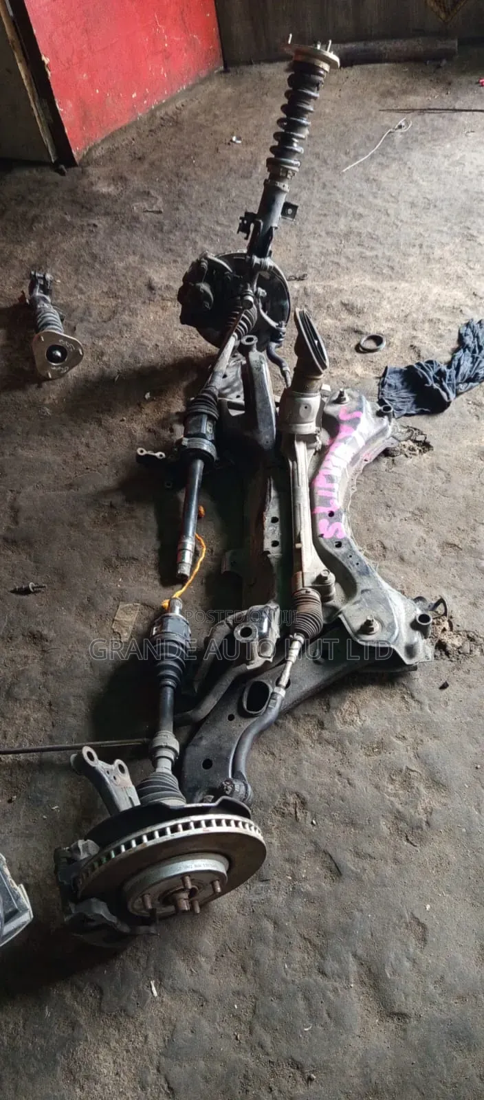 Harrier New Mode Hub,Shocks,Arm,Drivesharft,Cross Member Steering Rack