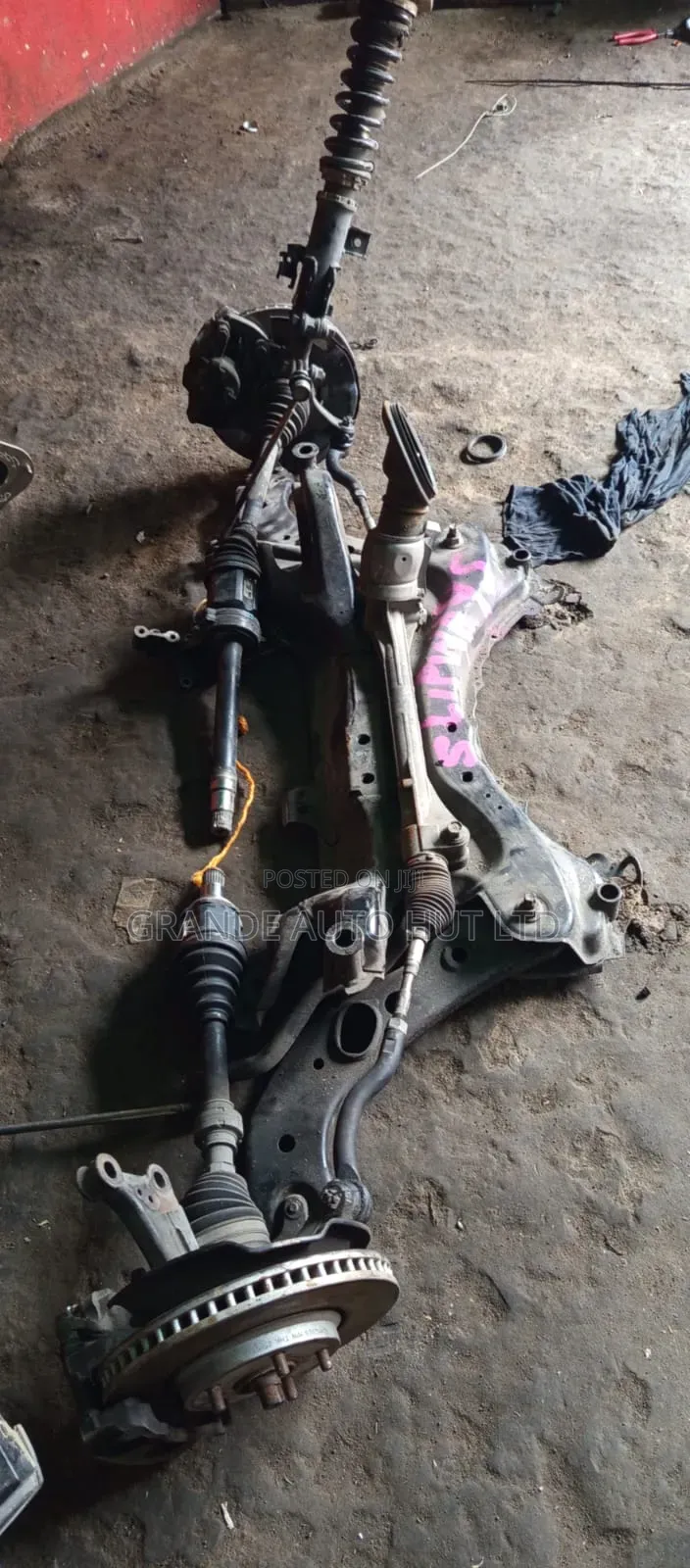 Harrier New Mode Hub,Shocks,Arm,Drivesharft,Cross Member Steering Rack