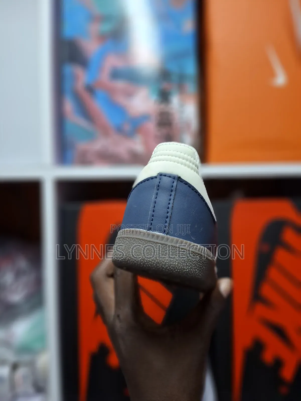 Adidas Samba Single Sole Blue/White - Classic Retro Sneakers
