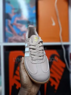 Adidas Samba Single Sole Cream - Classic Retro Sneakers