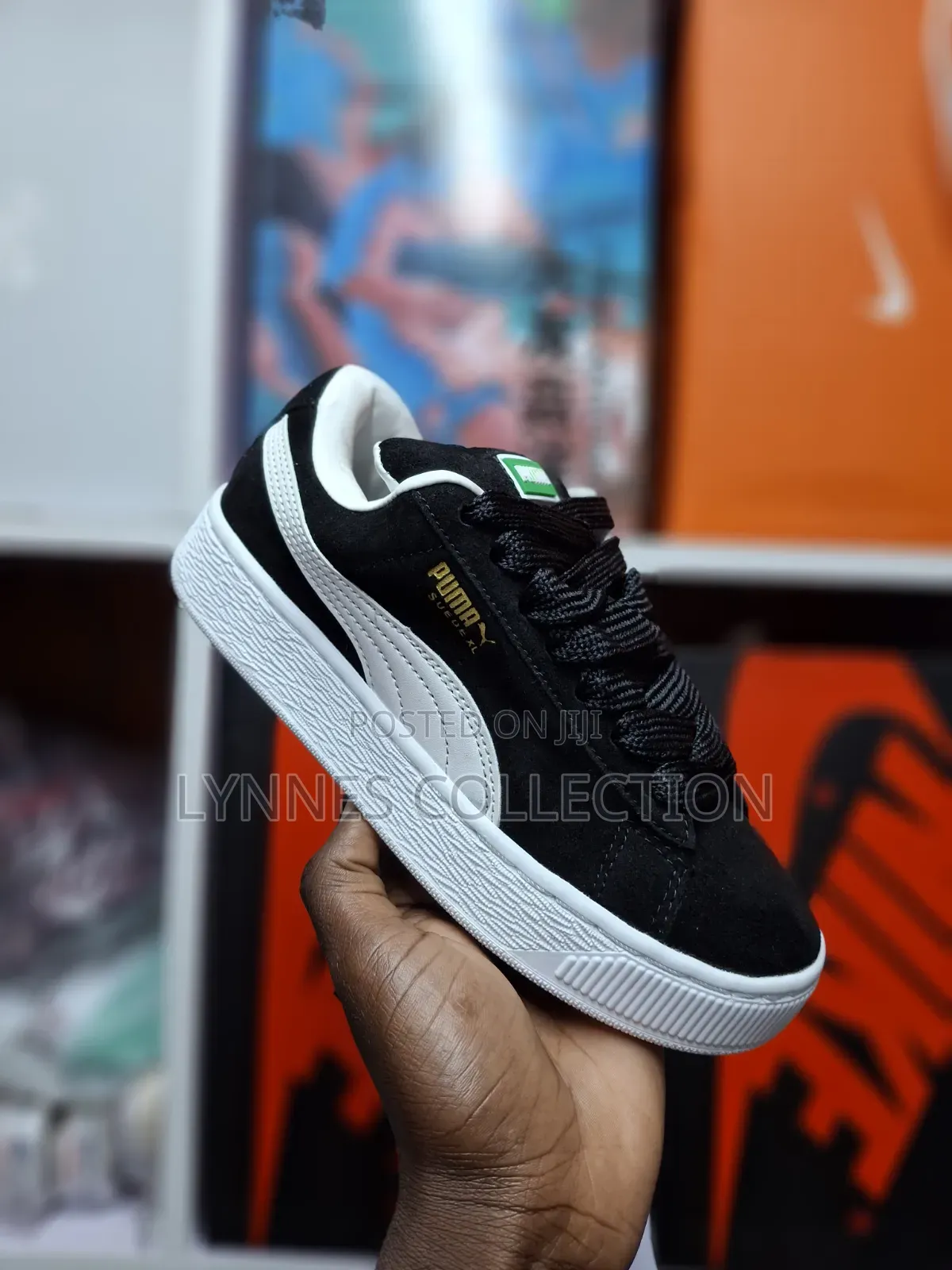 Puma Xl Suede Black/White - Classic Streetwear Sneakers