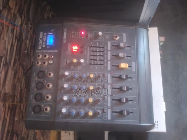 4 Channel Powered Mixer With Usb and Bluetooth - thumbnail 2