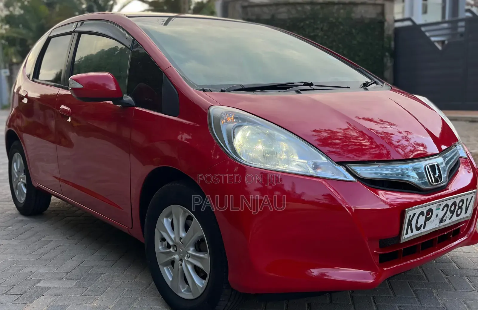 Honda Fit 2013 Red