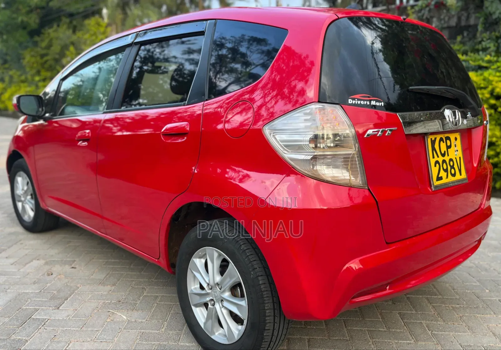 Honda Fit 2013 Red
