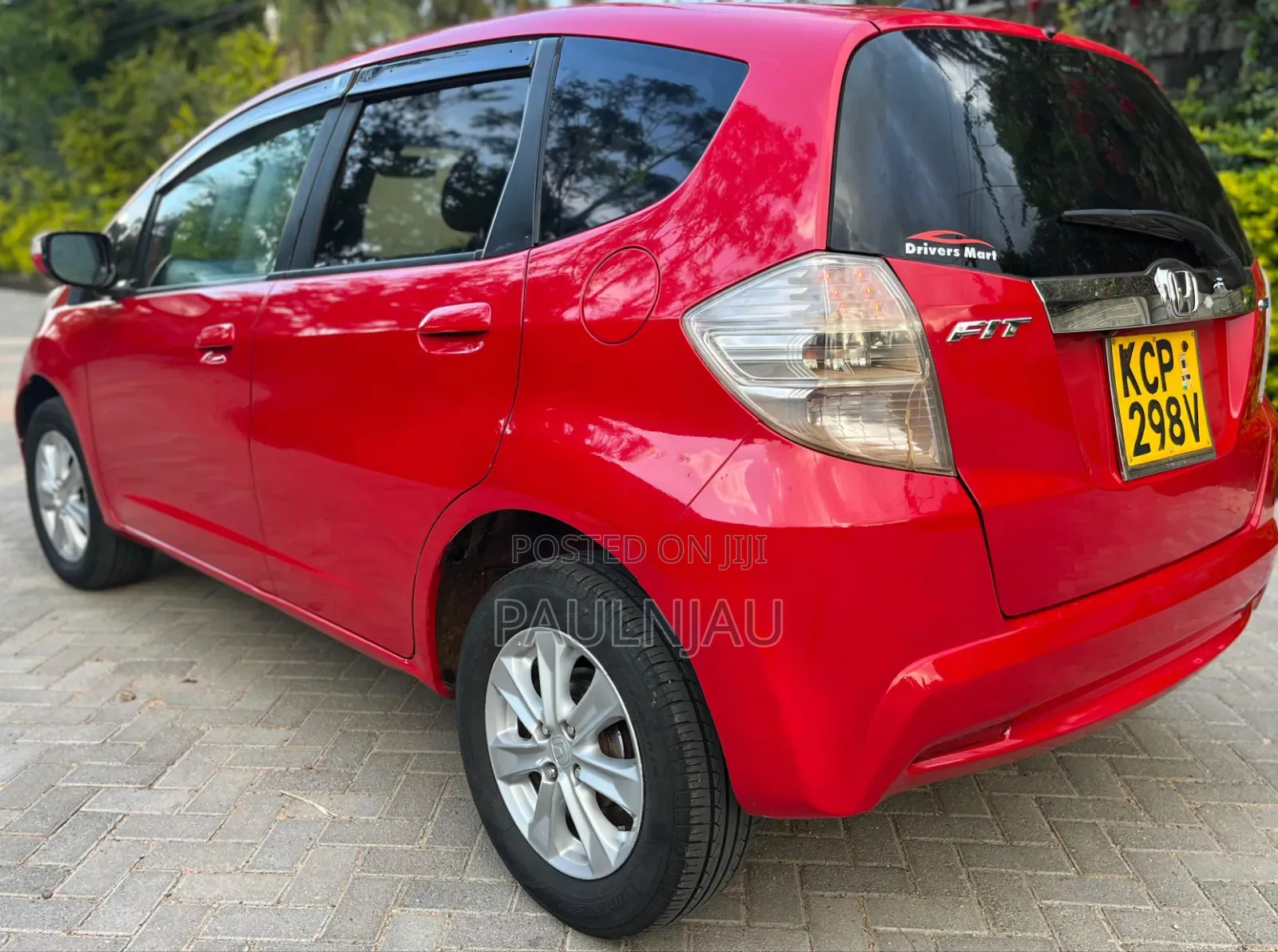 Honda Fit 2013 Red