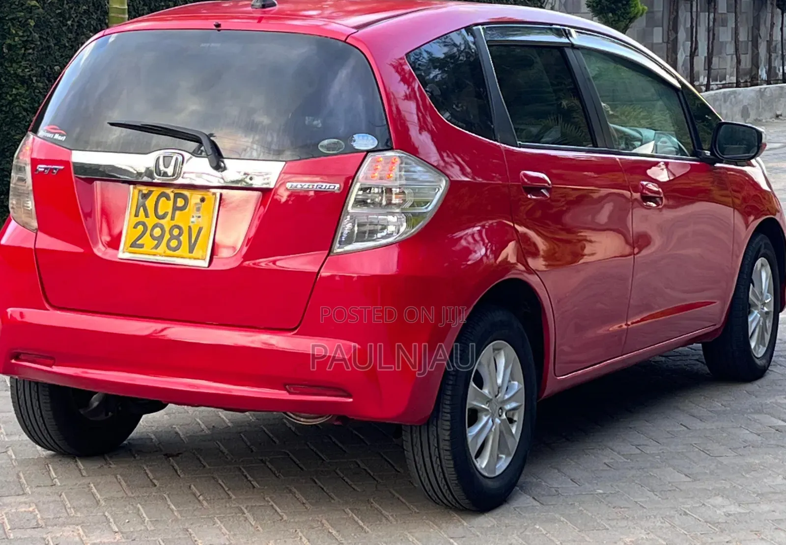 Honda Fit 2013 Red
