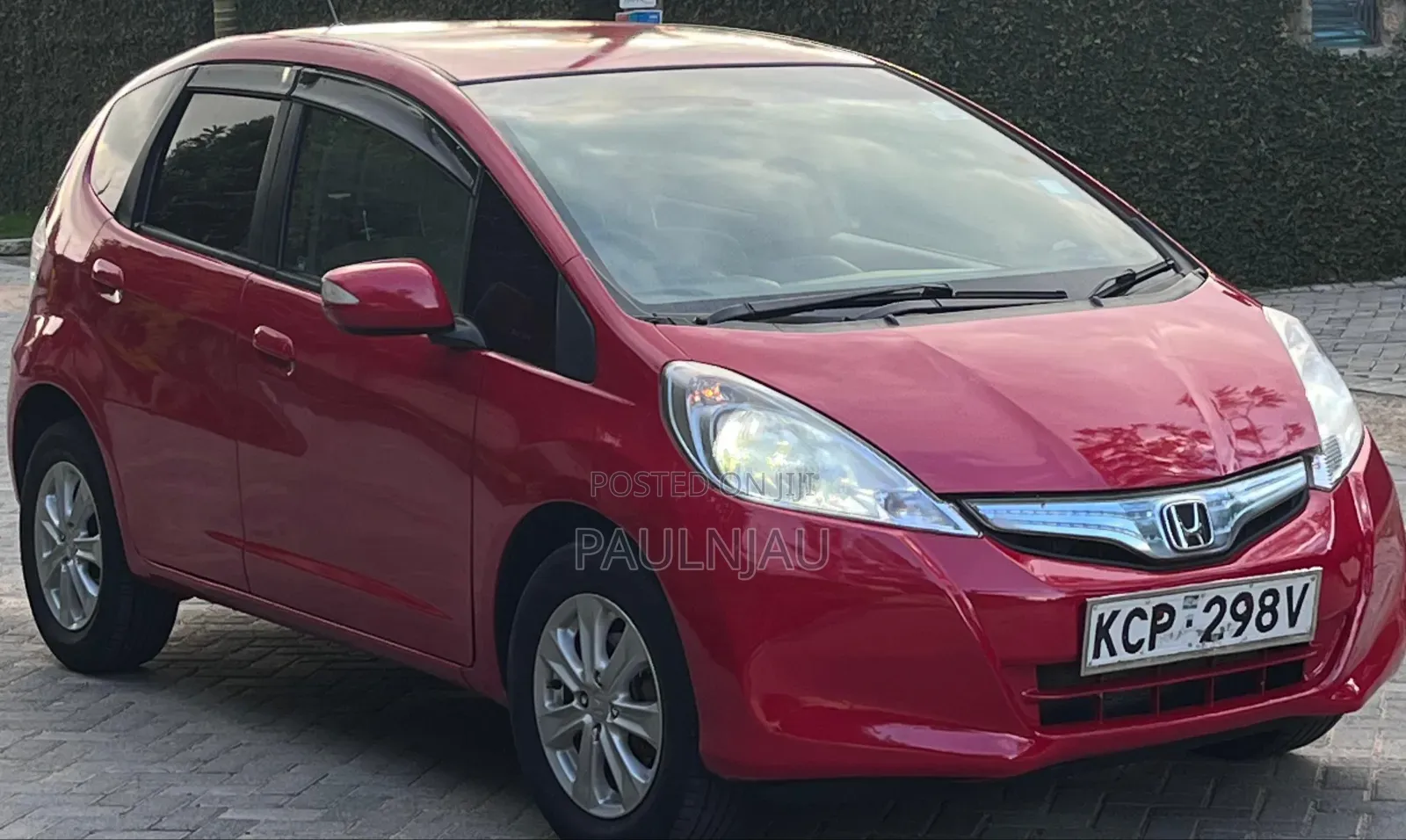 Honda Fit 2013 Red