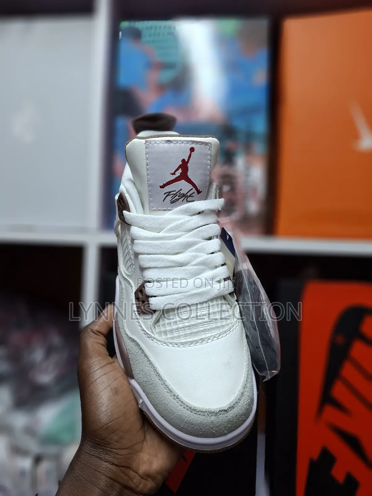 Jordan 4 Coffee - Retro Basketball Streetwear Sneakers